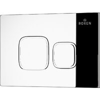 Унитаз подвесной Roxen Cube Bidet One Rimless 6 в 1 StounFix Dual Fresh 552245 (кнопка: хром) - Изображение №15 — Chaika Market