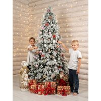 Елка National Tree Company Ариадна заснеженная АРД/ЗСН-240 (240см) - Изображение №13 — Chaika Market