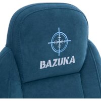Офисное кресло TetChair Bazuka metalBL (велюр, синий, 32) - Изображение №9 — Chaika Market