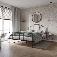 Кровать Князев Мебель Афина АФН.160.200.Ч (черный муар) - Изображение №4 — Chaika Market