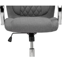 Офисное кресло Woodville Tron 15519 (gray fabric) - Изображение №10 — Chaika Market