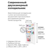 Холодильник MAUNFELD MFF150W - Изображение №18 — Chaika Market