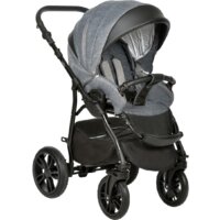 Универсальная коляска Indigo indigo (2 в 1, In 07, черный) - Изображение №3 — Chaika Market