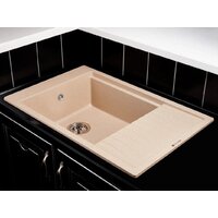 Кухонная мойка KUPPERSBERG Mila 1B1D Sand - Изображение №3 — Chaika Market