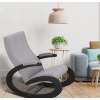 Кресло-качалка Glider Экси М (венге/серый Ultra Smoke) - Изображение №2 — Chaika Market
