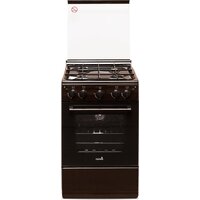 Кухонная плита CEZARIS ПГ 2150-09 (стальные решетки, коричневый) — Chaika Market