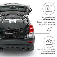 Универсальная коляска Sweet Baby Ricci 2 в 1 (черный) - Изображение №26 — Chaika Market