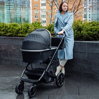 Универсальная коляска Sweet Baby Ricci 2 в 1 (черный) - Изображение №22 — Chaika Market