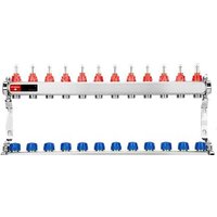 Запорная арматура Varmega Коллектор для теплого пола с расходомерами VM15112 ВР 1