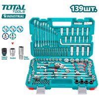 Универсальный набор инструментов Total THKTHP21396 (139 предметов) — Chaika Market