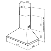 Кухонная вытяжка Smeg KSED95PE - Изображение №2 — Chaika Market