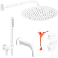 Душевая система  Rea Lungo White REA-P6611 — Chaika Market