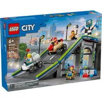 Конструктор LEGO City Без ограничений: трасса с рампами для гоночных авто 60460 — Chaika Market