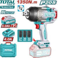 Гайковерт Total TIWLI20135 (с 2-мя АКБ, кейс) — Chaika Market