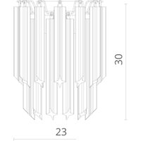 Бра Divinare Frizzante 1681/01 AP-1 - Изображение №4 — Chaika Market