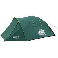 Треккинговая палатка RSP Outdoors Deep 4 (зеленый) - Изображение №3 — Chaika Market