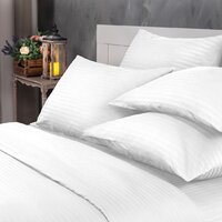 Постельное белье Verossa Stripe Семейный 929800 (50x70, 2шт, 70x70, 2шт, Royal) - Изображение №5 — Chaika Market