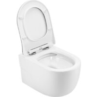 Унитаз подвесной Roxen Porto в комплекте с инсталляцией StounFix Dual Fresh 6 в 1 966078 (кнопка: серый бетон) - Изображение №6 — Chaika Market