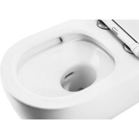 Унитаз подвесной Roxen Porto в комплекте с инсталляцией StounFix Dual Fresh 6 в 1 966078 (кнопка: серый бетон) - Изображение №7 — Chaika Market