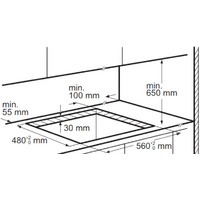 Варочная панель HOMSair HGE643BK - Изображение №2 — Chaika Market