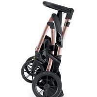 Универсальная коляска CAM Tris Smart (3 в 1, черный/розовый) - Изображение №4 — Chaika Market