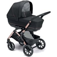 Универсальная коляска CAM Tris Smart (3 в 1, черный/розовый) - Изображение №1 — Chaika Market