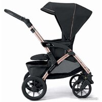 Универсальная коляска CAM Tris Smart (3 в 1, черный/розовый) - Изображение №3 — Chaika Market