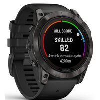Умные часы Garmin Fenix 7X Pro Sapphire Solar (карбоново-серый титан/черный) - Изображение №3 — Chaika Market