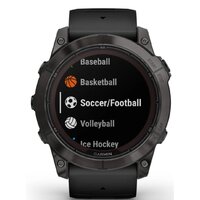 Умные часы Garmin Fenix 7X Pro Sapphire Solar (карбоново-серый титан/черный) - Изображение №11 — Chaika Market