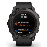Умные часы Garmin Fenix 7X Pro Sapphire Solar (карбоново-серый титан/черный) - Изображение №2 — Chaika Market