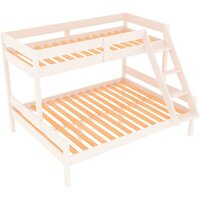 Двухъярусная кровать ФанДОК Ф-136 .1 (белый) - Изображение №2 — Chaika Market