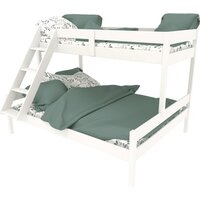 Двухъярусная кровать ФанДОК Ф-136 .1 (белый) — Chaika Market