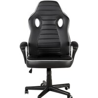 Офисное кресло Меб-ФФ MF-3041 (черный/белый) - Изображение №2 — Chaika Market