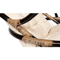 Кресло-качалка TetChair Flores 5005 без подушки (коричневый) - Изображение №2 — Chaika Market