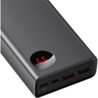 Внешний аккумулятор Baseus Adaman Metal Digital Display PPIMDA-D01 20000mAh (черный) - Изображение №5 — Chaika Market