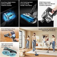 Пылесос Jimmy JV9 Pro Aqua - Изображение №3 — Chaika Market