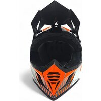 Мотошлем AIM RH855 Fiber Glass Tondo RH855T-OBW-XXXL (XXXL, оранжевый/черный/белый) - Изображение №6 — Chaika Market