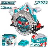 Дисковая (циркулярная) пила Total TSLI16521 (с 1-им АКБ) — Chaika Market