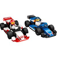 Конструктор LEGO City Formula 1 Гоночные автомобили Williams и Haas 60464 - Изображение №4 — Chaika Market