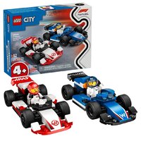 Конструктор LEGO City Formula 1 Гоночные автомобили Williams и Haas 60464 - Изображение №3 — Chaika Market