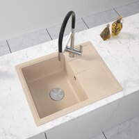 Кухонная мойка ZorG Rock 65 Premium beige — Chaika Market