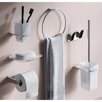 Набор аксессуаров для ванной AM.PM Inspire V2.0 AK50D0906W - Изображение №2 — Chaika Market