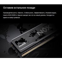 Оперативная память Apacer NOX 2x32ГБ DDR5 6000 МГц AH5U64G60C622MWAA-2 - Изображение №4 — Chaika Market