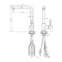 Смеситель Gross Aqua ExtraPlus 3145609С - Изображение №2 — Chaika Market