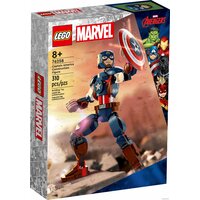 Конструктор LEGO Marvel Super Heroes 76258 Сборная фигурка Капитана Америки — Chaika Market