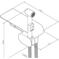 Гигиенический душ AM.PM Like F0202600 - Изображение №7 — Chaika Market