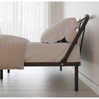 Кровать Домаклево Мира 120x200 (черный) - Изображение №5 — Chaika Market