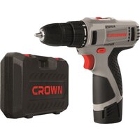 Дрель-шуруповерт Crown CT21053LH-1.5 BMC (с 2-мя АКБ, кейс) — Chaika Market