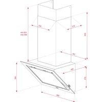 Кухонная вытяжка TEKA DLV 98660 112930031 (кирпич) - Изображение №13 — Chaika Market