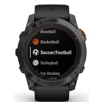 Умные часы Garmin Fenix 7X Pro Solar (сланцево-серый/черный) - Изображение №11 — Chaika Market